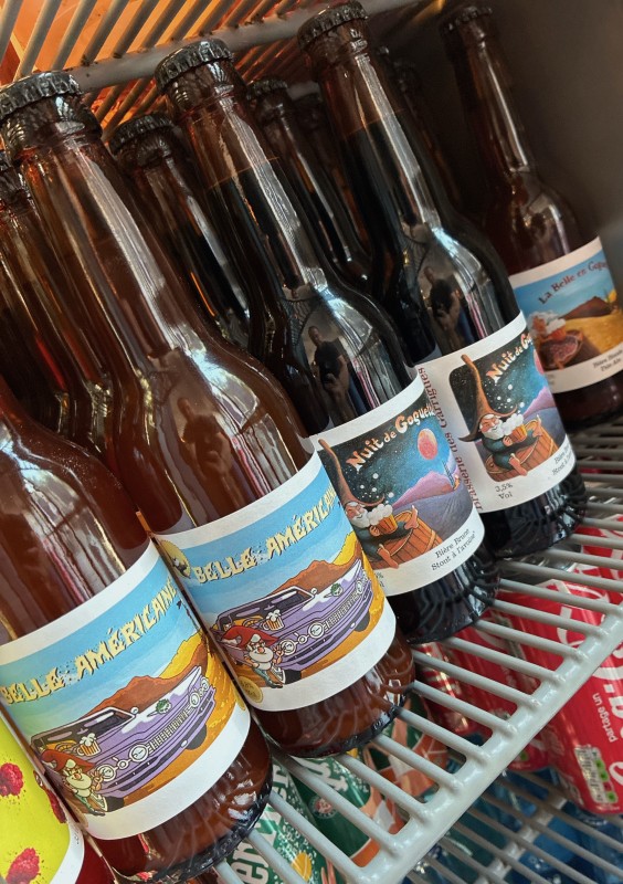 Bière artisanale de la brasserie des garrigues à Sommières dans le Gard