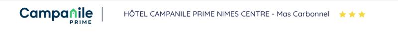 Hôtel campanile a nimes proche centre ville 