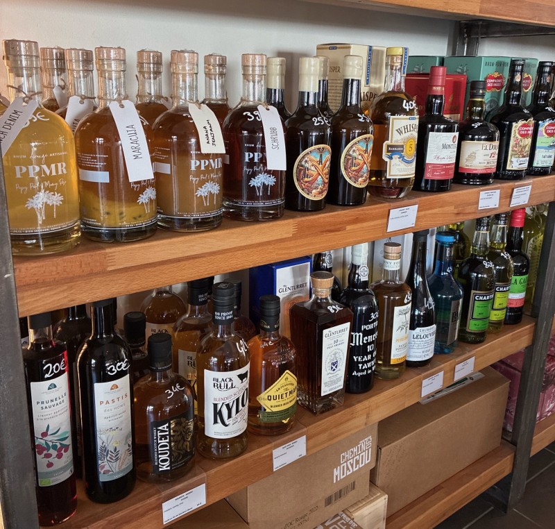 Digestif de toutes sortes, Cognac, Armagnac, Calvados, Chartreuse, Rhum, whisky